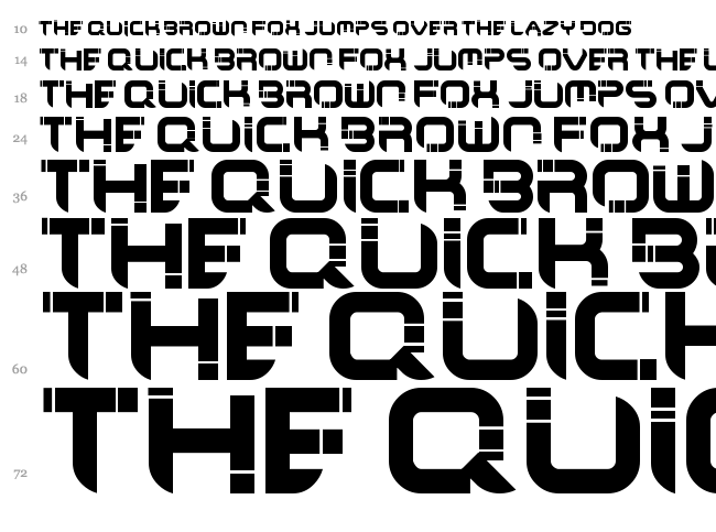 Maya Culpa font waterfall